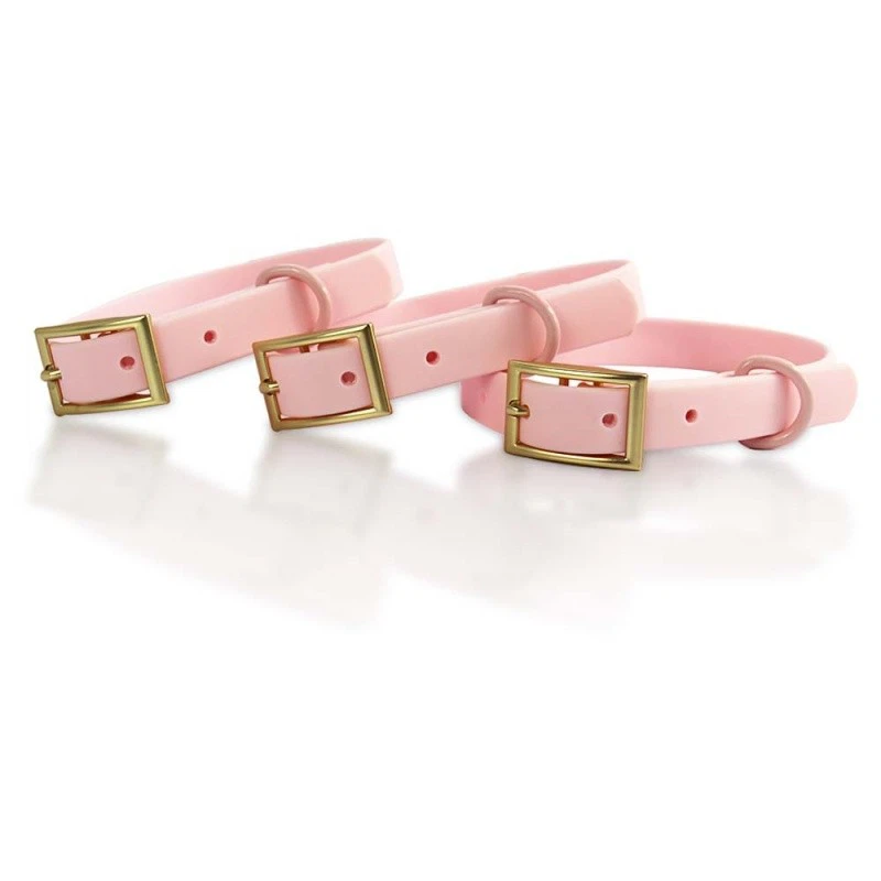 Waterproof PVC Coated Webbing Pet Dog Collar