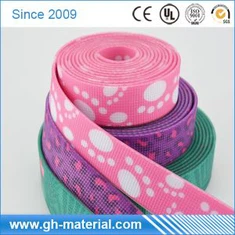 Giá đỡ phải chăng In sẵn Logo 20mm TPE Coated Webbing
