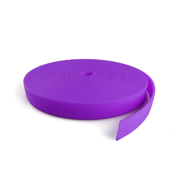 Mềm bền và có thể làm sạch không thấm nước PVC tráng webbing cho chó dẫn