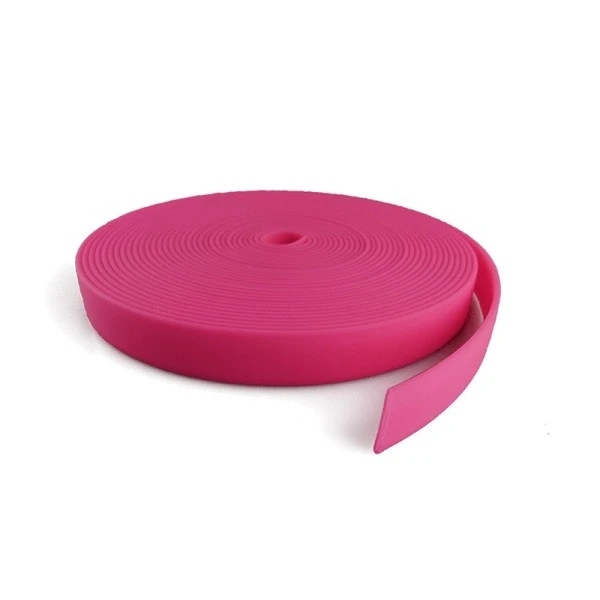 Soft Durable And Cleanable Waterproof PVC Coated Webbing For Dog Leads