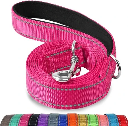 Dây xích chó bằng nylon phản quang hai mặt-