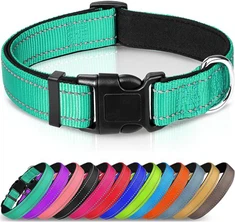 Cổ áo nylon thoáng khí có đệm phản quang